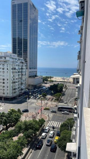 Espetacular apartamento vista mar de Copacabana